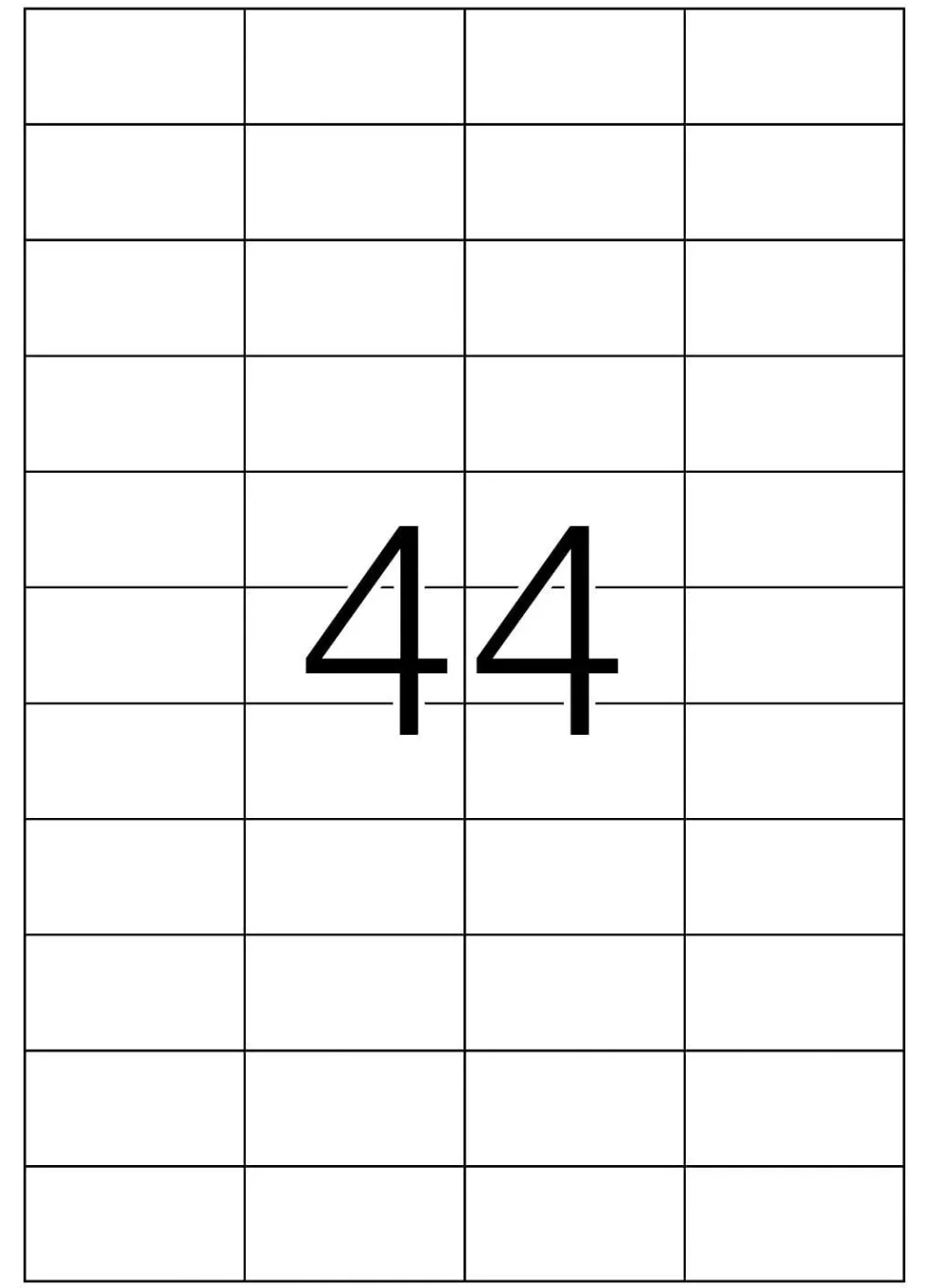 Herma etikett Premium 48,3x25,4 (1100)