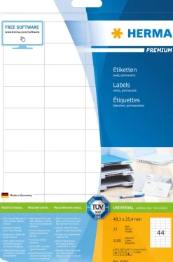 Herma etikett Premium 48,3x25,4 (1100)