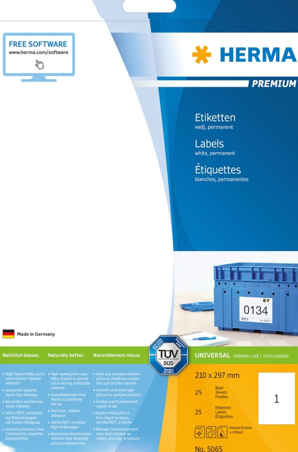 Herma etikett Premium 210x297 (25)