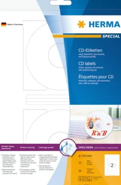 Herma etikett Special CD ø116 (50)