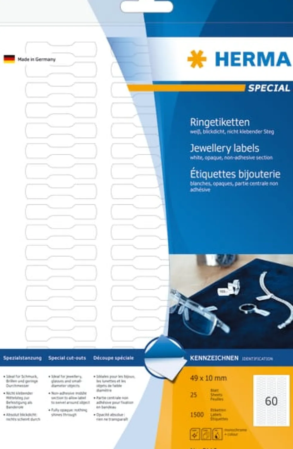 Herma etikett Special juvelerare 49x10 (1500)