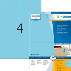 Herma etikett Special 105x148 blå (400)