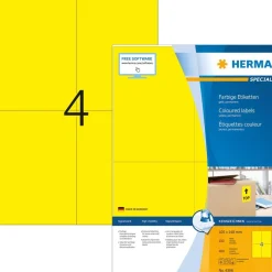 Herma etikett Special 105x148 gul (400)