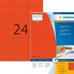 Herma etikett Special 70x37 röd (2400)