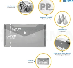 Herma kuvertmapp 22x12cm trend ass.(5)