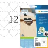 Herma label Premium hearts 60mm A4 (120)