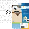 Herma label Premium hearts 35mm A4 (350)