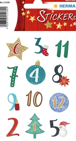 Herma stickers Christmas 1-24 (2)