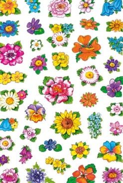 Herma stickers Decor blommor (3)