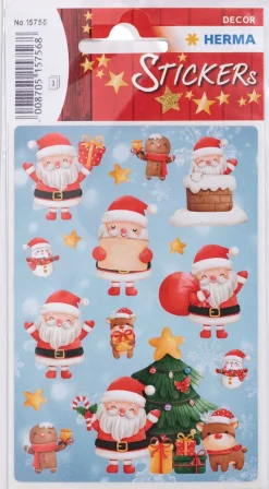 Herma stickers Decor Christmas Santa Claus (3)