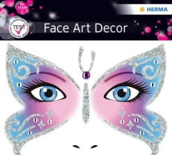 Herma stickers Face Art fjäril (1)