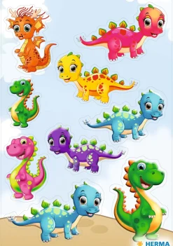 Herma stickers Magic Baby dinos foil (1)
