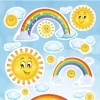 Herma stickers Magic rainbow foil (1)