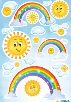 Herma stickers Magic rainbow foil (1)