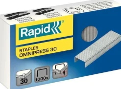 Häftklammer Rapid Omnipress, 30ark, 1000/fp