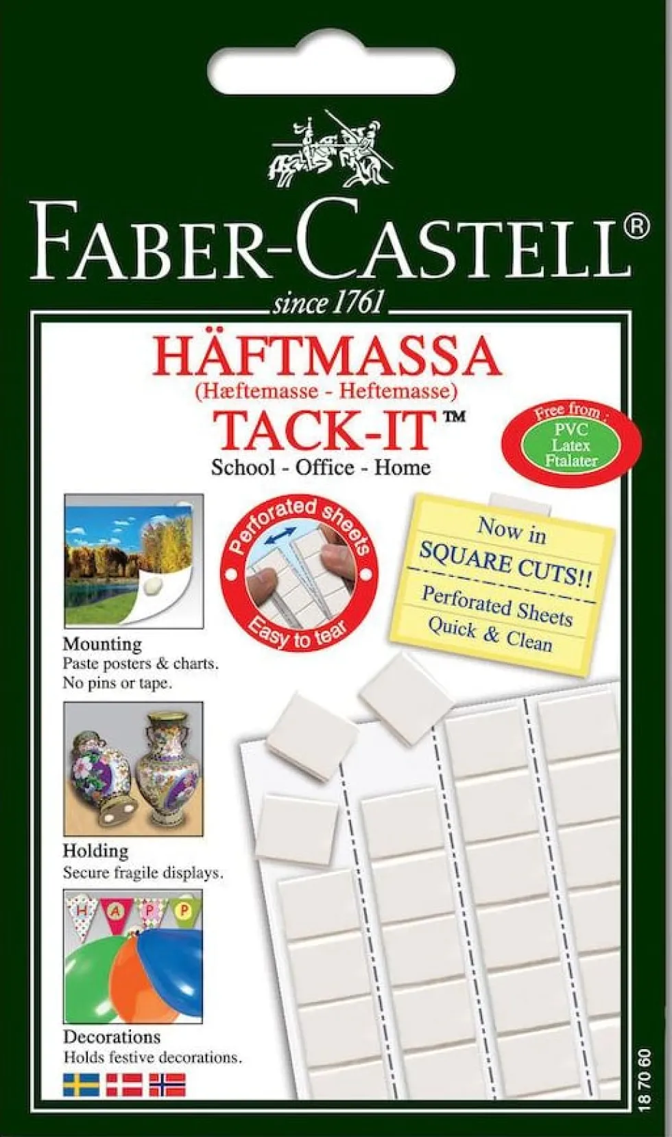 Häftmassa Faber Castell TACK-IT 50g