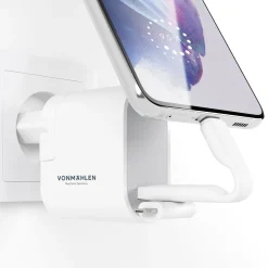High Six - The 6-In-1 Charging Cable, Silver/White