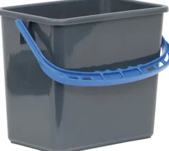 Hink Grå, blått handtag 6l
