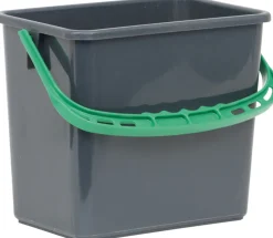 Hink Grå, grönt handtag 6l