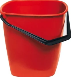 Hink NILFISK Fyrkantig Röd, 9,5L