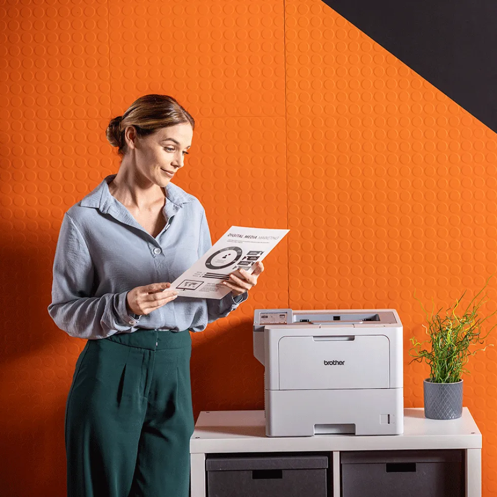 HL-L6410DN Professional mono laser printer