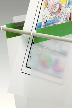 Hängmapp A4 Esselte EasyView Blå, PP-plast, 10st