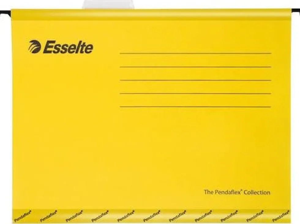 Hängmapp ESSELTE std A4 gul