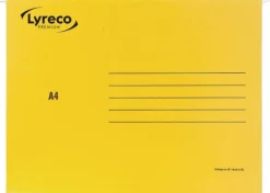 Hängmapp LYRECO A4 gul 25/fp