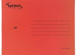 Hängmapp LYRECO A4 röd 25/fp