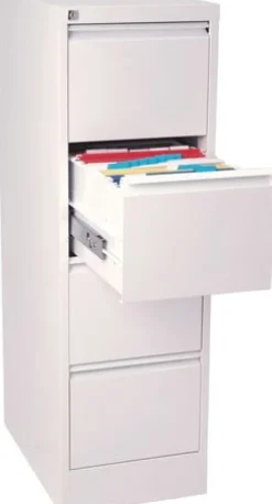 Hängmappsskåp standard 4 lådor
