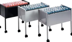 Hängmappsvagn DURABLE Economy Svart, 80st A4, 368x592x655mm