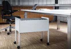 Hängmappsvagn DURABLE Economy Grå, 80st A4, 368x592x655mm