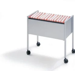 Hängmappsvagn DURABLE Economy Grå, 80st A4, 368x592x655mm