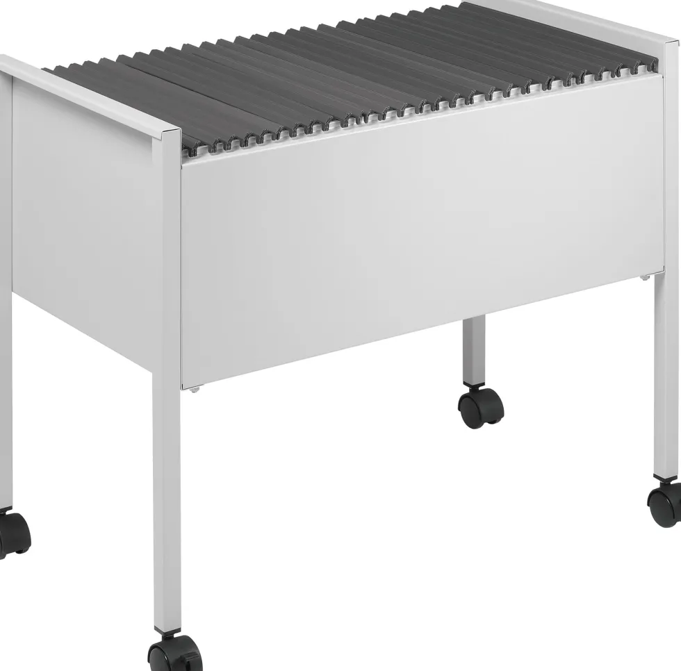 Hängmappsvagn DURABLE Economy Grå, 80st A4, 368x592x655mm