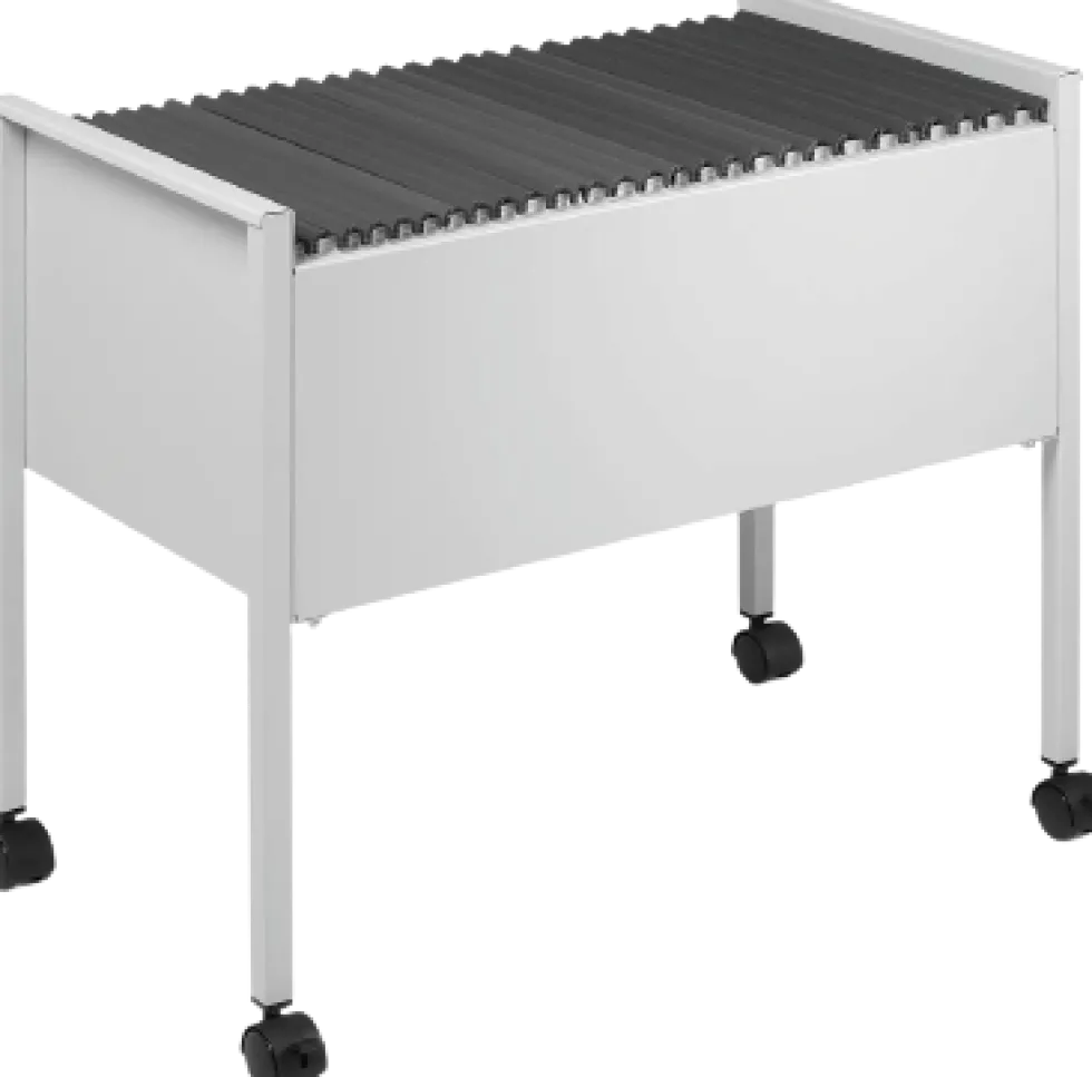Hängmappsvagn DURABLE Economy Grå, 80st A4, 368x592x655mm