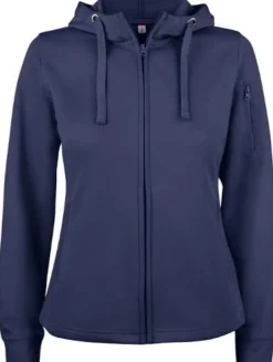 Hoodie zip funktion 021015 dam marin S