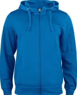 Hoodie zip funktion 021014 rblå XL