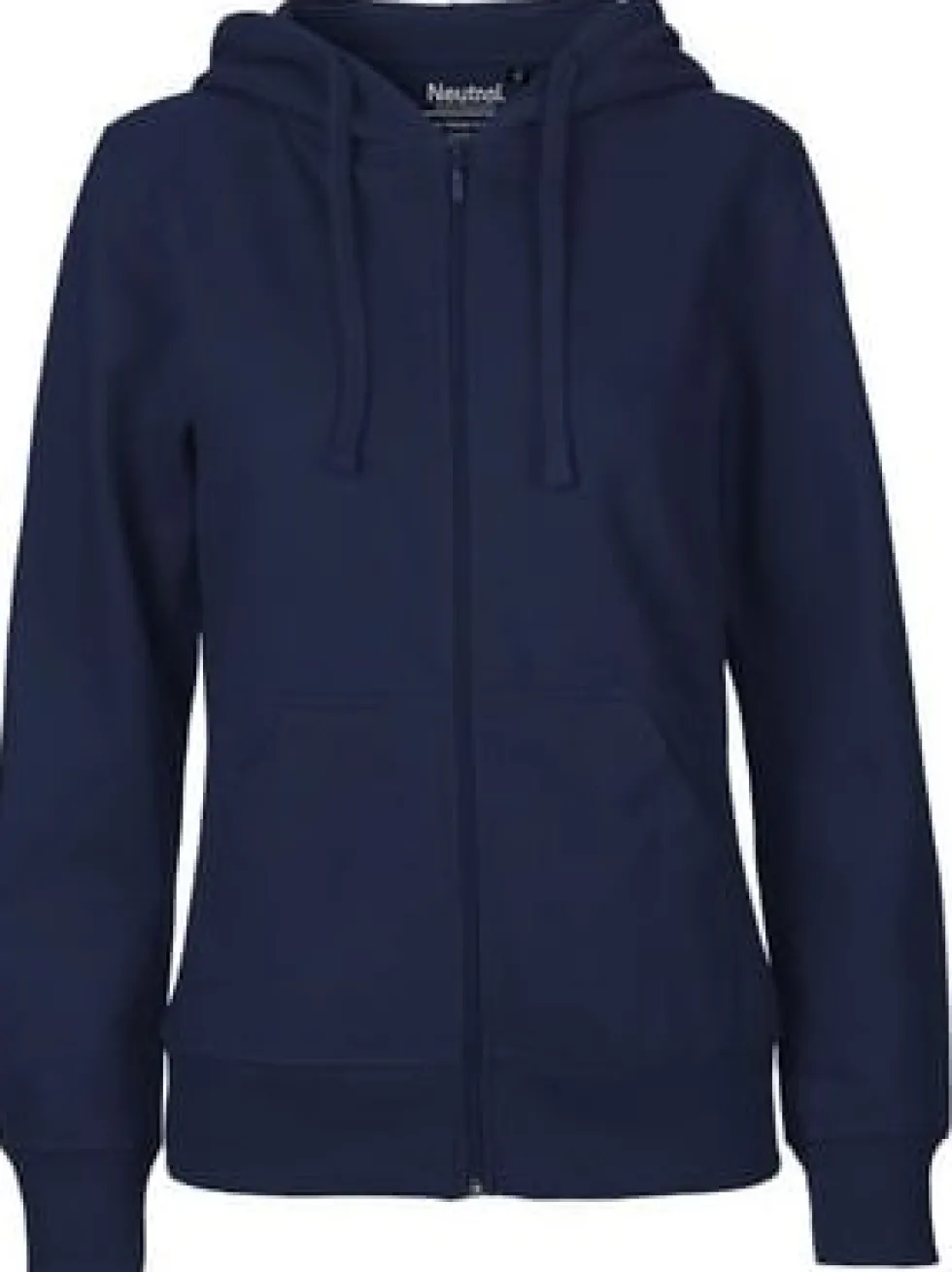 Hoodie zip NEUTRAL O83301 dam navy 2XL