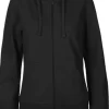 Hoodie zip NEUTRAL O83301 dam svart XL