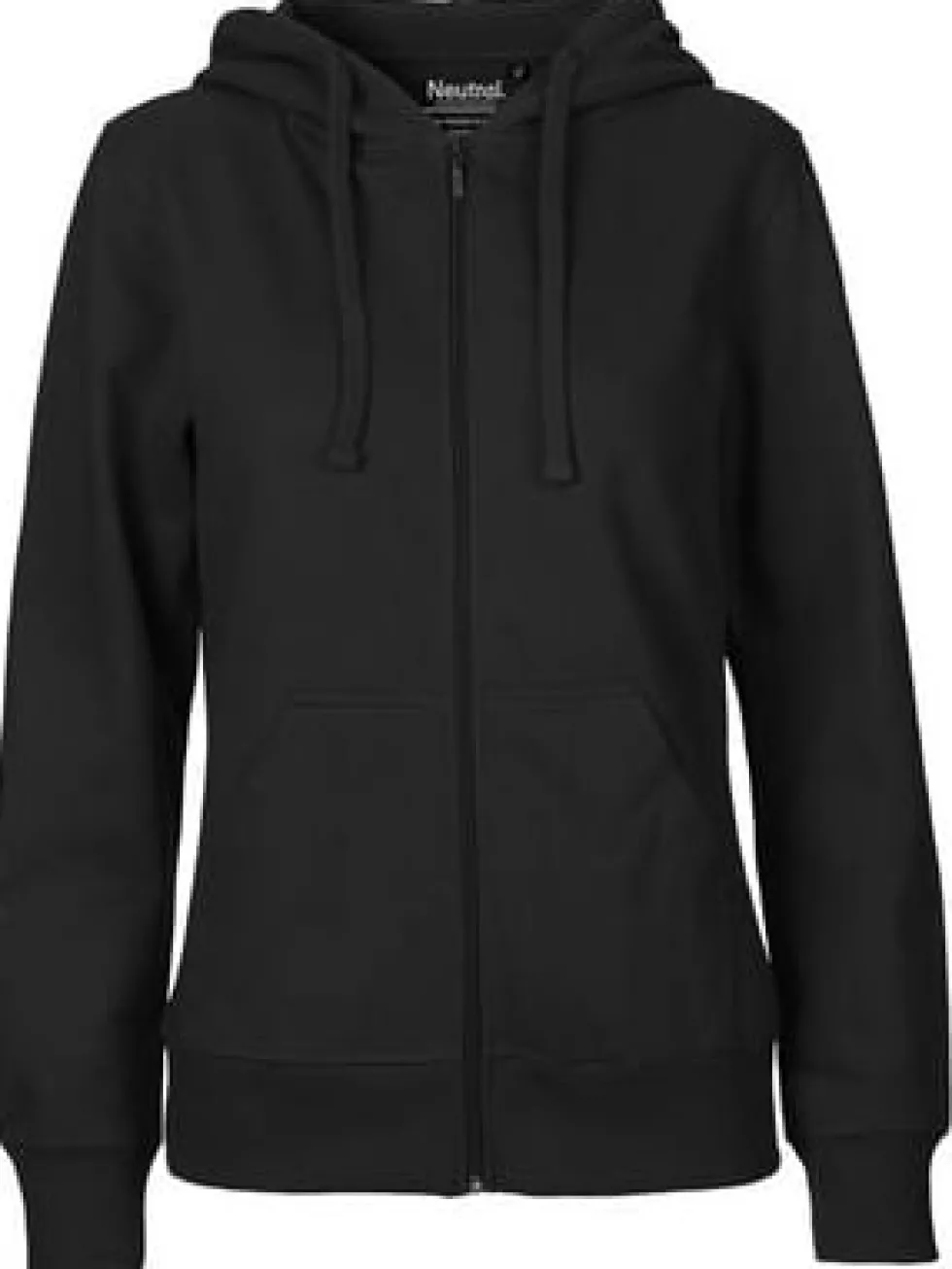 Hoodie zip NEUTRAL O83301 dam svart XL