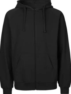 Hoodie zip NEUTRAL O63301 herr svart XL