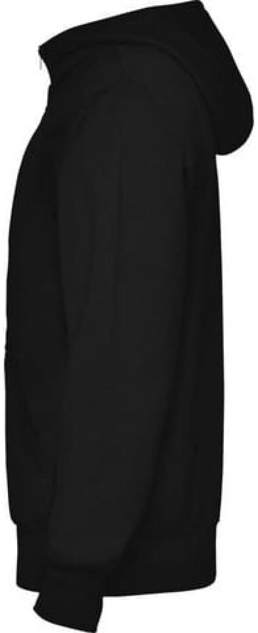 Hoodie zip ROLY Montblanc uni svart 2XL