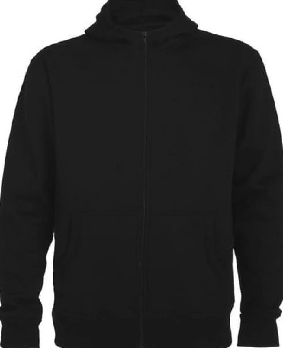 Hoodie zip ROLY Montblanc uni svart M
