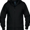 Hoodie zip TEXSTAR HC03 svart 4XL