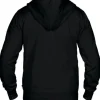 Hoodie zip TEXSTAR HC03 svart 3XL