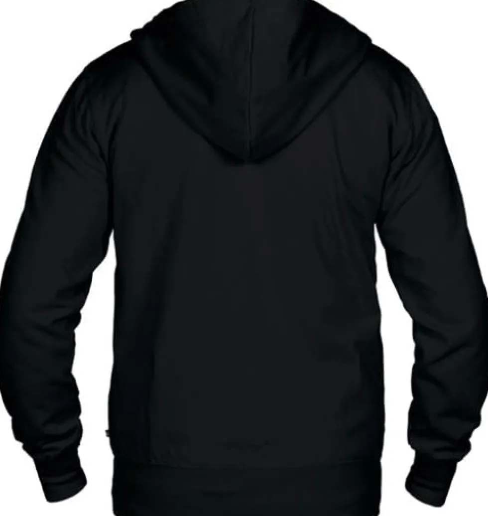 Hoodie zip TEXSTAR HC03 svart 3XL