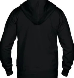 Hoodie zip TEXSTAR HC03 svart XXL