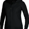 Hoodie zip TEXSTAR WC03 dam svart XS