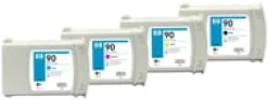 HP 90 black printhead & cleaner