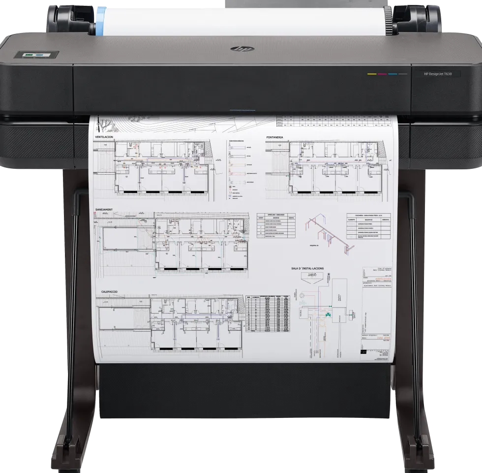 HP DesignJet T630 - 2025 Edition - 24" storformatsskrivare
